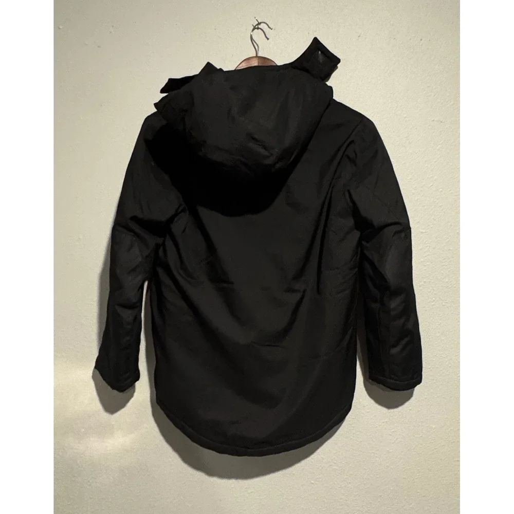 Calvin Klein Jeans‎ Kids' Black Hooded Lightweight Jacket Size 10-12